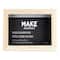 6 Pack: 11.7" x 15" Hinged Wood Shadow Box by Make Market®